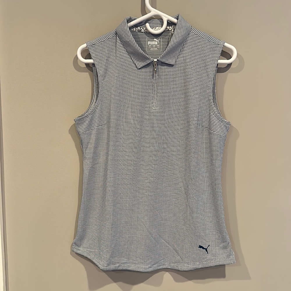 Ladies Puma Sleeveless golf shirt -NWT.  Size L
